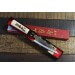 Couteau Kaisaki japonais artisanal JIKKO Tokusei lame brute 12cm Nihon Steel magnolia gravé