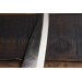 Couteau Kaisaki japonais artisanal JIKKO Tokusei lame brute 12cm Nihon Steel magnolia gravé
