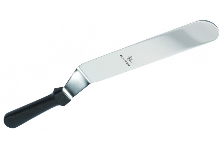 Spatule coud&eacute;e professionnelle Matfer acier inox flexible 26cm