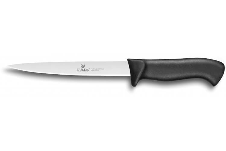 Couteau à filet de sole 32 Dumas Thermo Black lame flexible 18cm