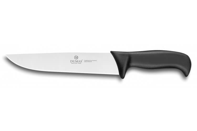 Couteau de boucher 32 Dumas Thermo Black lame 20cm