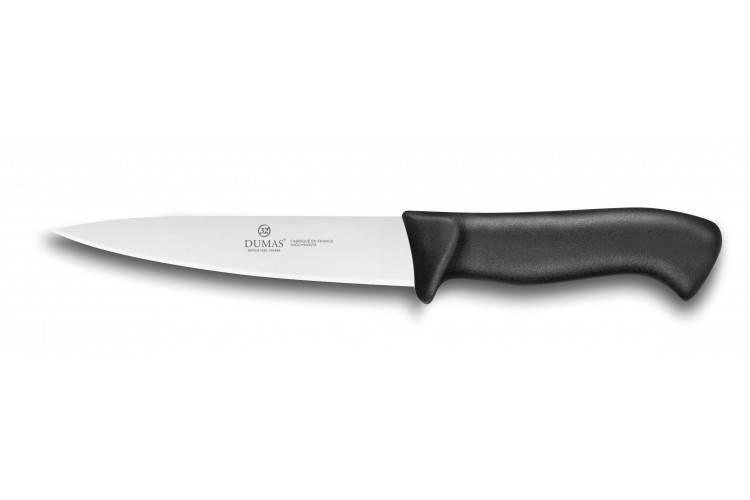 Couteau &agrave; saigner 32 Dumas Thermo Black lame 15cm