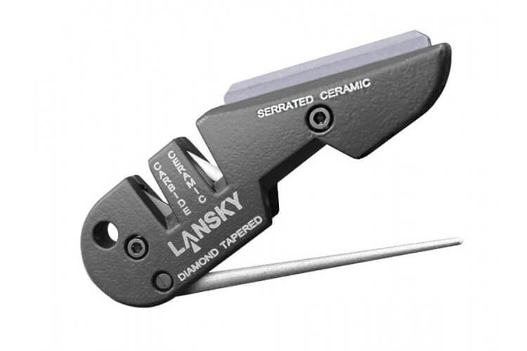 Aiguiseur de poche Herbertz lame lisses et dentées