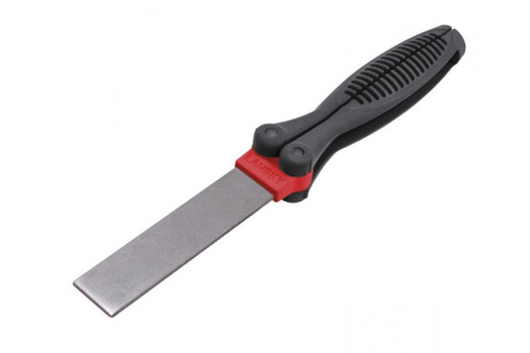 Aiguiseur de poche Quadsharp Lansky 4 angles + pierre c&eacute;ramique