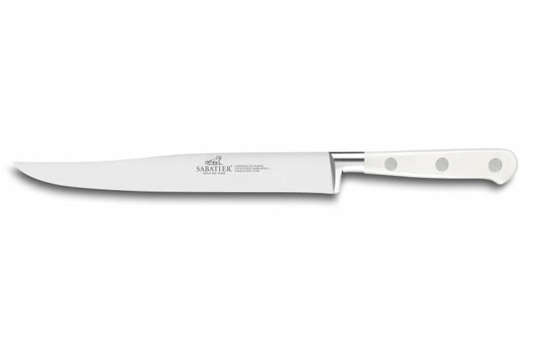 Couteau à découper Sabatier Toque blanche 100% forgé 20cm