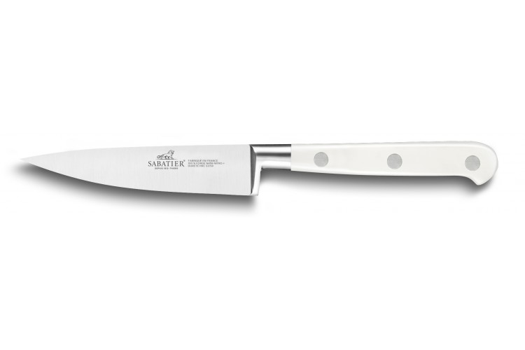 Couteau d'office Sabatier Toque blanche 100% forg&eacute; 10cm