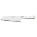 Coffret 2 couteaux Sabatier Toque blanche 100% forgé office + santoku