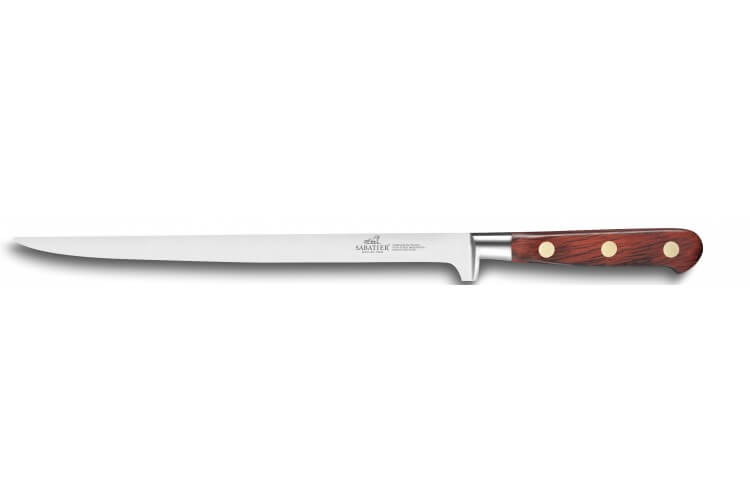 Couteau à filet suédois SABATIER Saveur 100% forgé 22cm rivets laiton