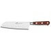 Couteau Santoku SABATIER Saveur alvéolé 100% forgé 18cm rivets laiton
