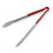 Pince de cuisine professionnelle 40cm manche antidérapant rouge