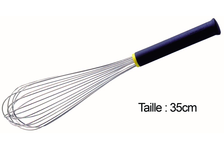 Fouet de cuisine FMC professionnel Matfer 35cm manche Exoglass&reg;
