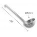 Louche acier inox 18/10 monobloc professionnelle 59cm capacité 1L Matfer