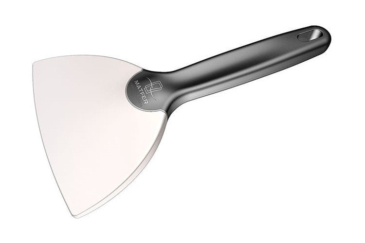 Spatule racloir professionnelle MATFER Silv&eacute;o 21.5cm manche Exoglass&reg; 