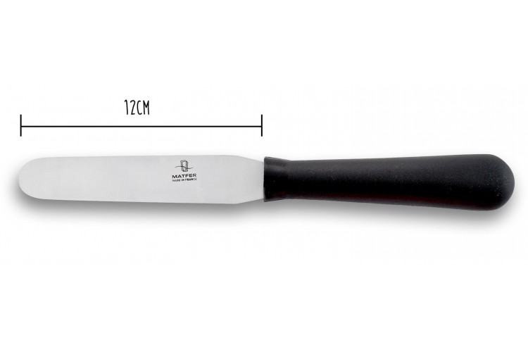 Spatule professionnelle Matfer acier inox flexible 12cm 