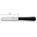 Spatule professionnelle Matfer acier inox flexible 12cm 