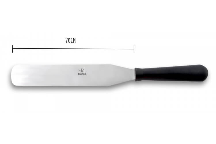 Spatule professionnelle Matfer acier inox flexible 20cm 