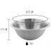 Cul de poule professionnel Matfer 100% acier inox - Diamètre 35cm