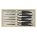 Coffret 6 couteaux de table Avantage Le Thiers Goyon-Chazeau manches en ébène
