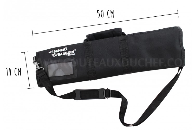 Trousse pour 8 couteaux Bargoin et 2 poches accessoires