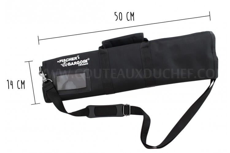Trousse pour 8 couteaux Bargoin et 2 poches accessoires