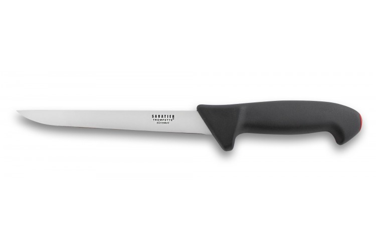 Couteau &agrave; d&eacute;nerver Sabatier Trompette Pro Tech 18cm