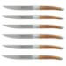Coffret 6 couteaux de table Avantage Le Thiers Goyon-Chazeau manches olivier