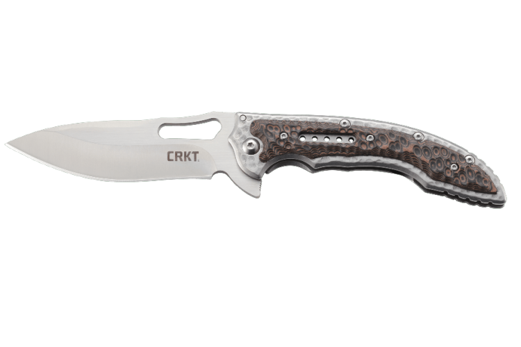 Couteau pliant BUCK 112 Ranger manche 11cm + &eacute;tui en cuir