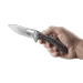 Couteau pliant CRKT FOSSIL COMPACT 5460 manche martelé 11cm