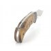 Couteau pliant Herbertz 337612 manche bois de racine 12cm