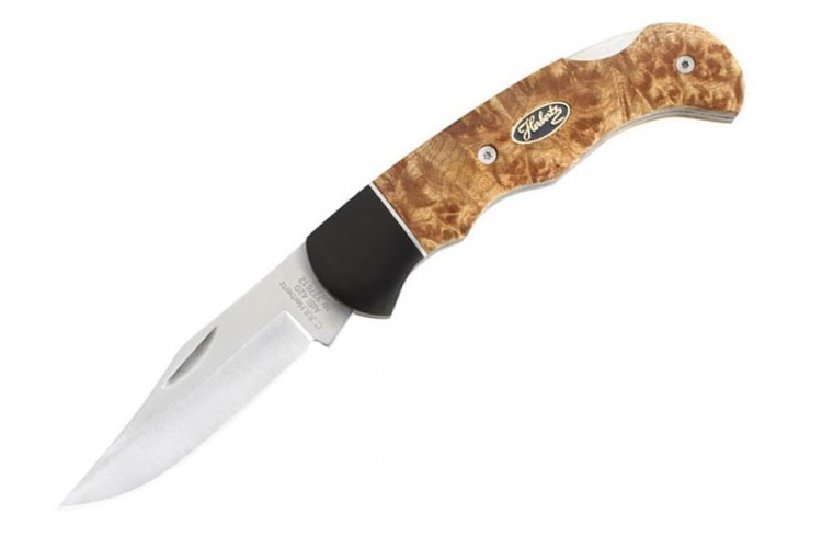 Couteau pliant Herbertz 337612 manche bois de racine 12cm