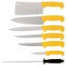 Mallette Albert de Thiers ECO 6 couteaux de cuisine + 1 fusil à aiguiser