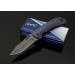 Couteau pliant Herbertz 204112 manche bleu moucheté 12cm