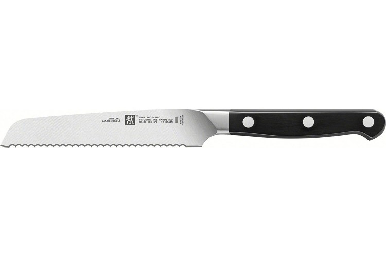 Couteau universel &agrave; dents Zwilling Pro forg&eacute; 13cm