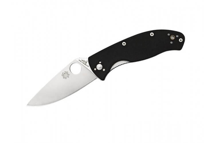 Couteau pliant SPYDERCO TENACIOUS C122GP 11cm lame lisse