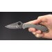 Couteau pliant SPYDERCO DELICA 4 C11PBK 11cm lame lisse