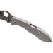 Couteau pliant SPYDERCO DELICA 4 C11PBK 11cm lame lisse