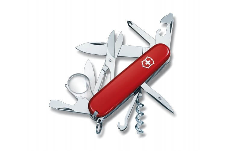 Couteau suisse Victorinox 12 pieces EXPLORER rouge