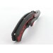 Couteau pliant Herbertz 202312 manche alu noir et rouge 12cm