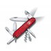 Couteau suisse Victorinox 11 pieces SPARTAN LITE rouge translucide