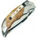 Couteau pliant Herbertz 278211 manche bois de racine 11cm