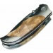 Couteau pliant Herbertz 278211 manche bois de racine 11cm