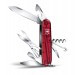 Couteau suisse Victorinox 10 pièces CLIMBER Rouge translucide