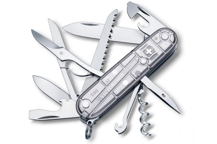 Couteau suisse Victorinox 11 pi&egrave;ces HUNTSMAN Silvertech