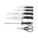 Bloc couteaux bois naturel 6 pièces Zwilling Four Star lames forgées