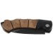 Couteau pliant Herbertz 202512 semi-brut manche bois japonais 12cm