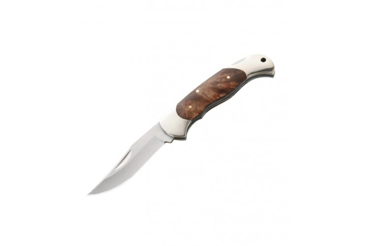 Couteau pliant Herbertz 163112 manche bois de racine 12cm