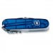 Couteau suisse Victorinox 21 pièces SWISSCHAMP bleu translucide