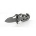 Couteau pliant Herbertz 236710 perforé en acier manche 10cm
