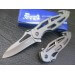 Couteau pliant Herbertz 236710 perforé en acier manche 10cm