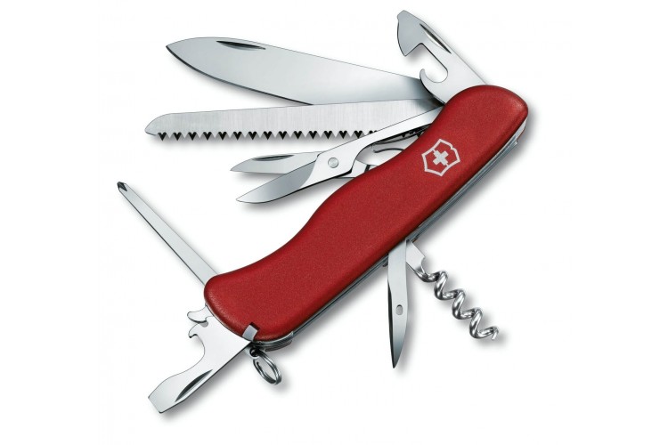 Couteau suisse Victorinox Outrider rouge 111mm 15 fonctions